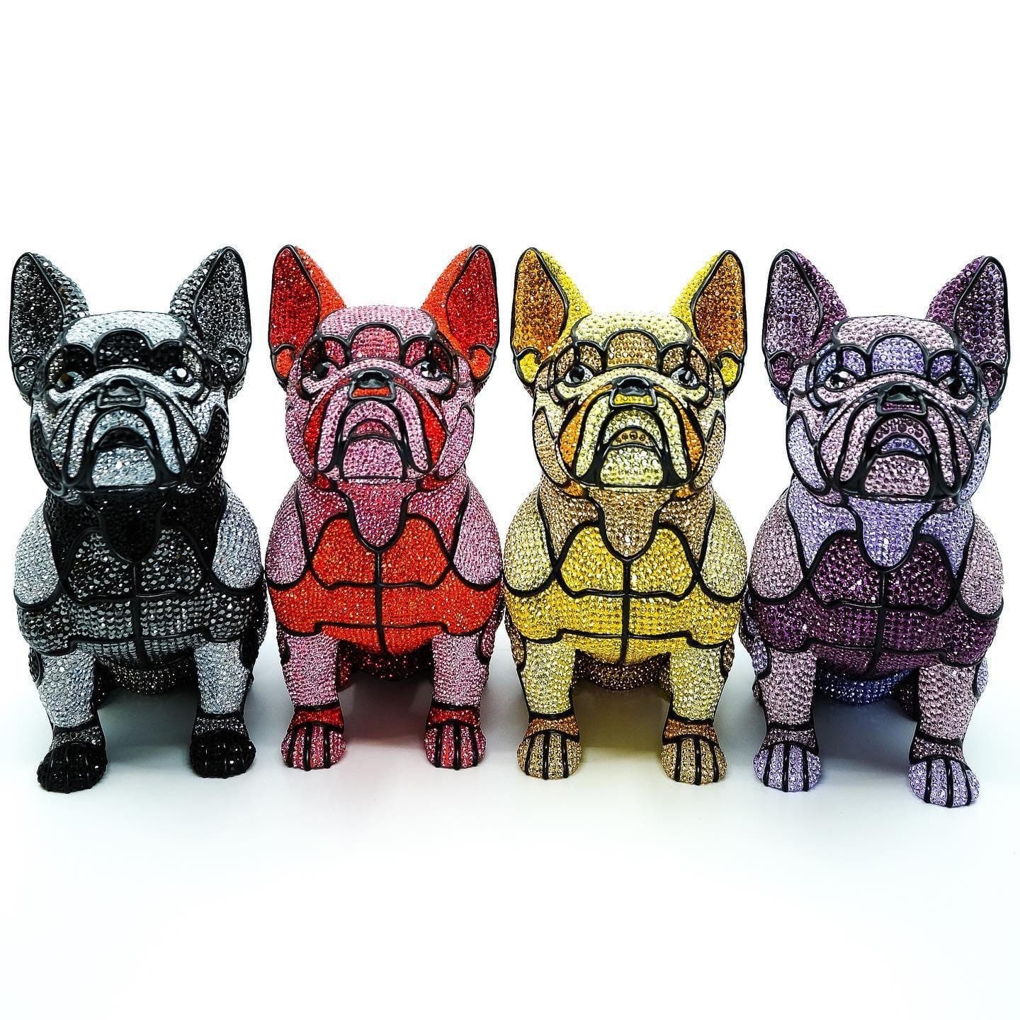 Studio view of the full colorway set