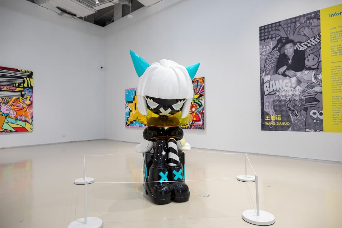 Sculpture and prints in the galleries