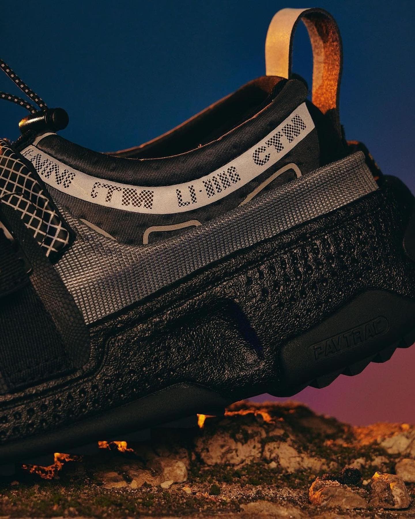 The Li-Ning x MARKET water shoe, shot on location.