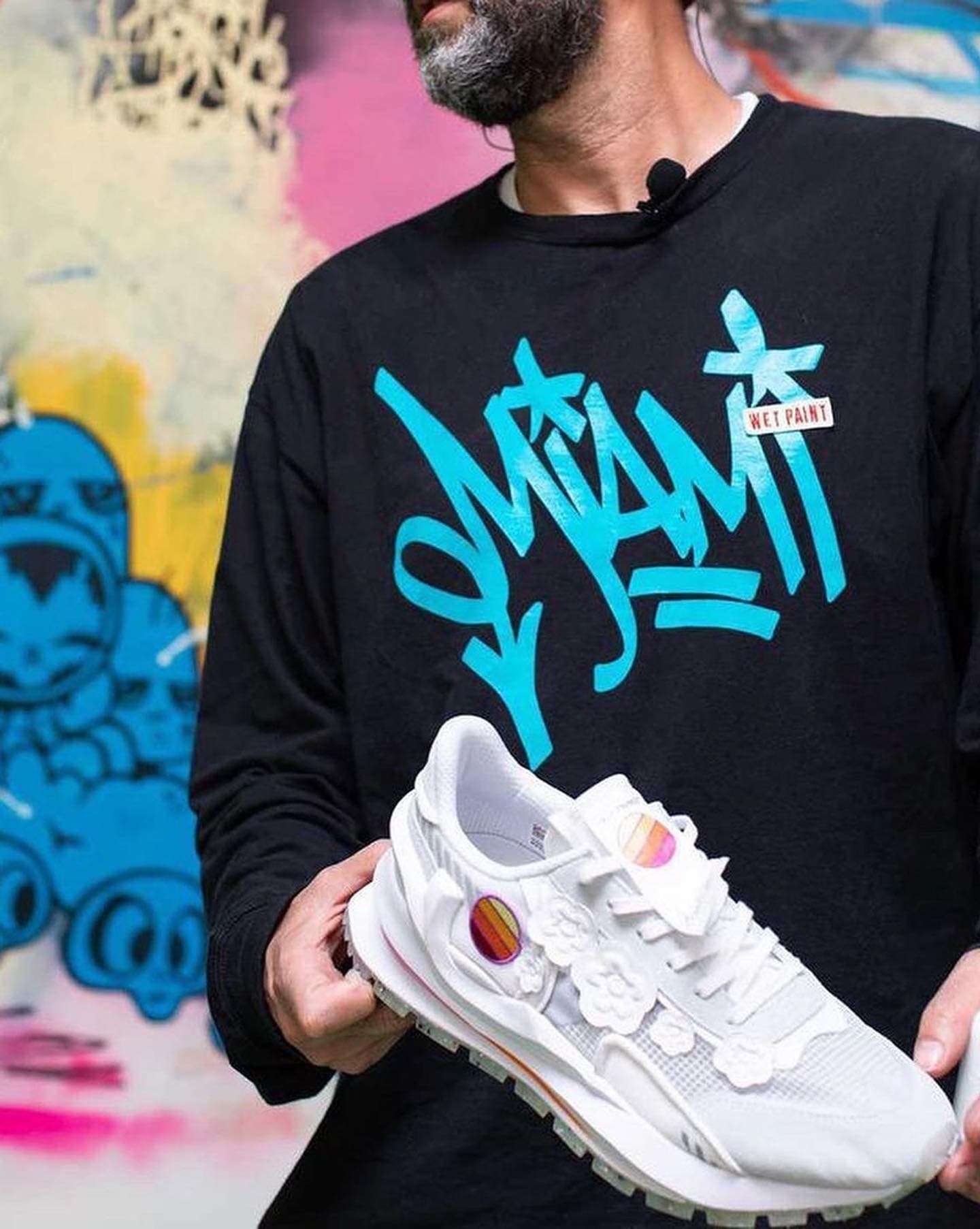 Persue with a sneaker from his Li-Ning x BunnyKitty capsule.