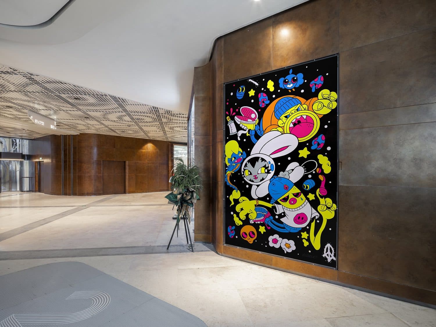 Original work in situ
